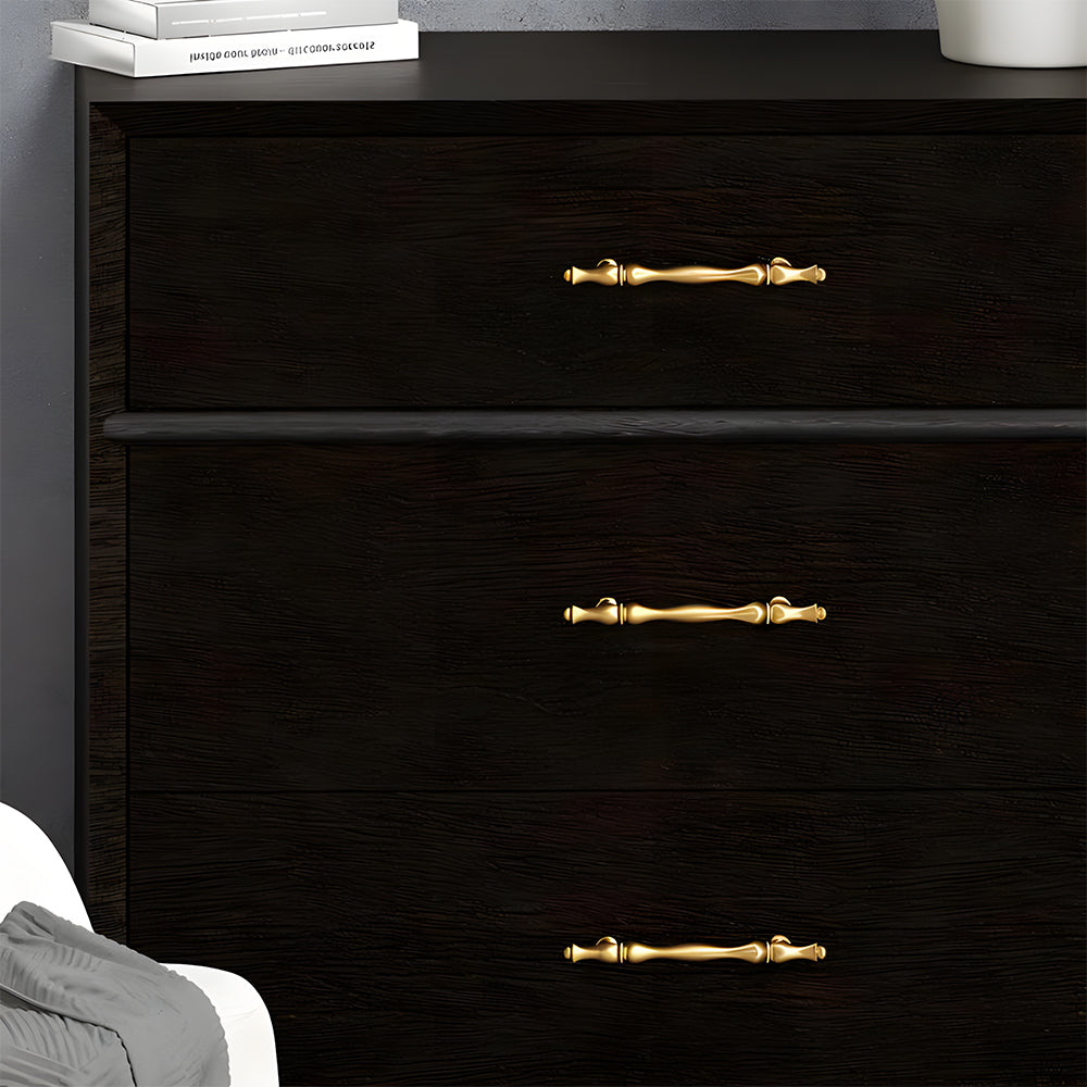 French Style Solid Brass Cabinet Drawer Handles