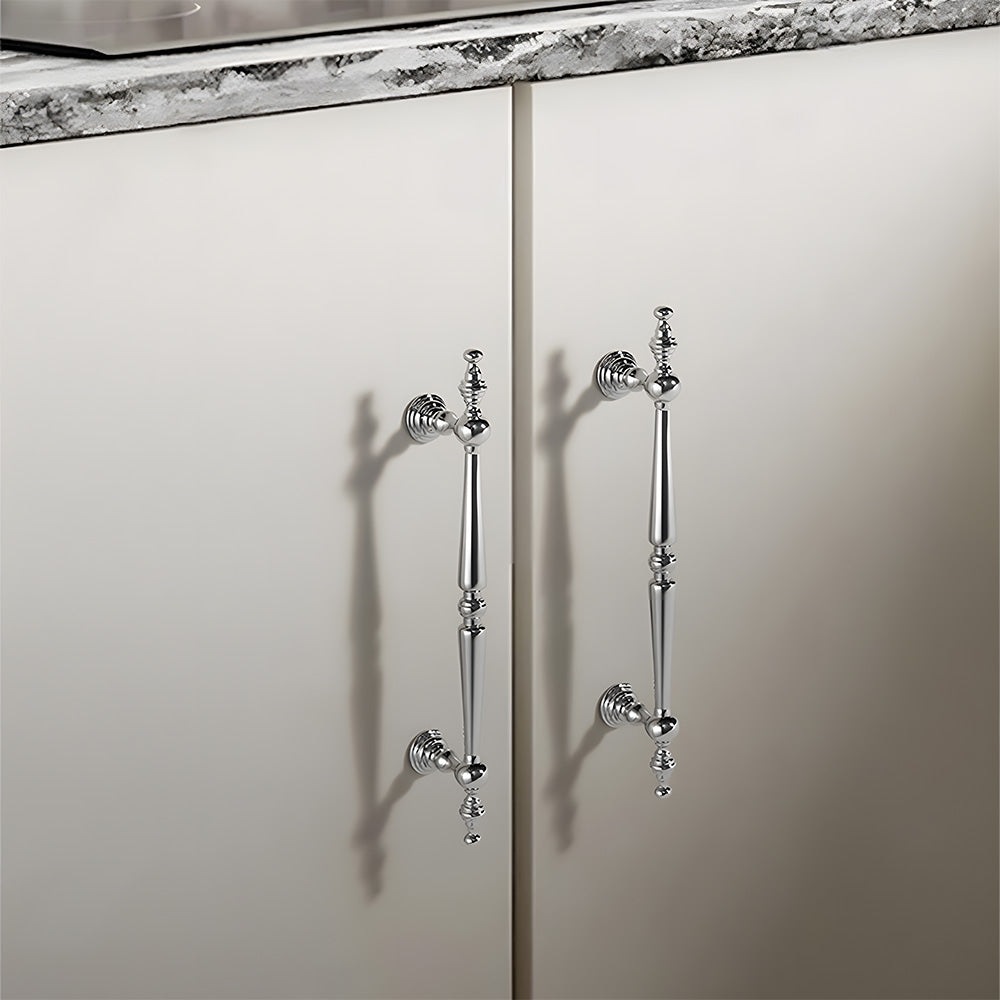 silver kitchen cabinet handles