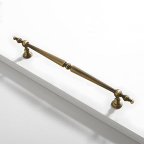 long brown cabinet handles