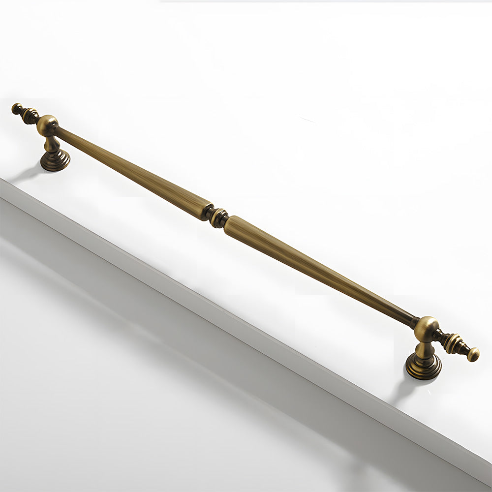 super long brown cabinet handles