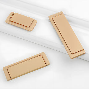 Colorful Minimalist Edge Cabinet Handles for Drawers