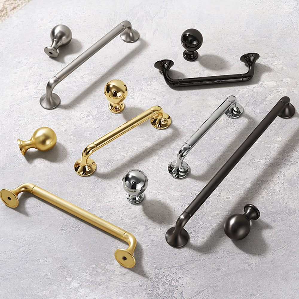 Nordic Luxury Zinc Alloy Cabinet Pulls