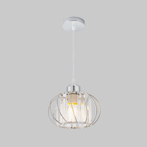 Nordic Simple Globular Glass Hallway Pendant Lighting