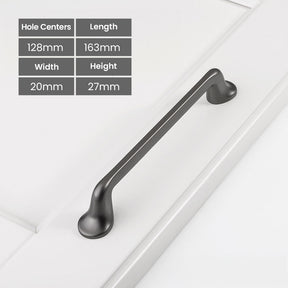 Modern Minimalist Kitchen Drawer Bar Pull Handles