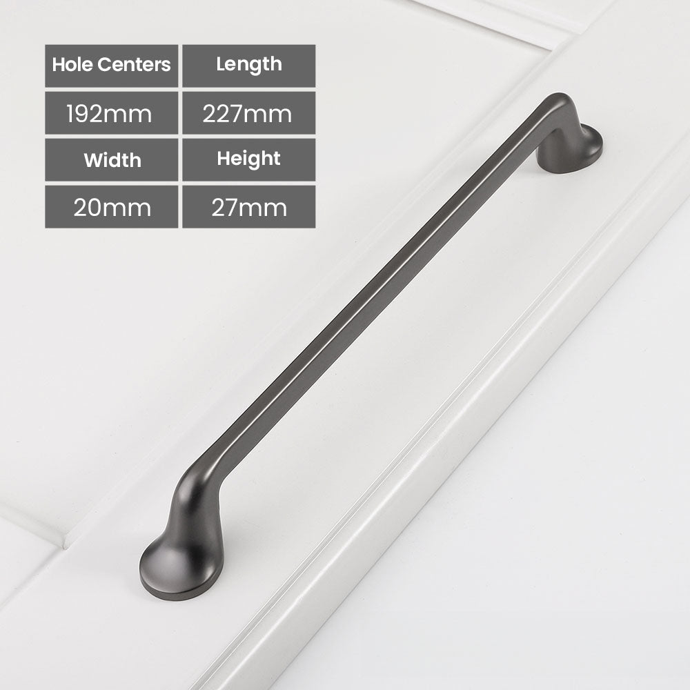 Modern Minimalist Kitchen Drawer Bar Pull Handles