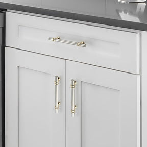 Luxurious Zinc Alloy Bar Drawer Handles