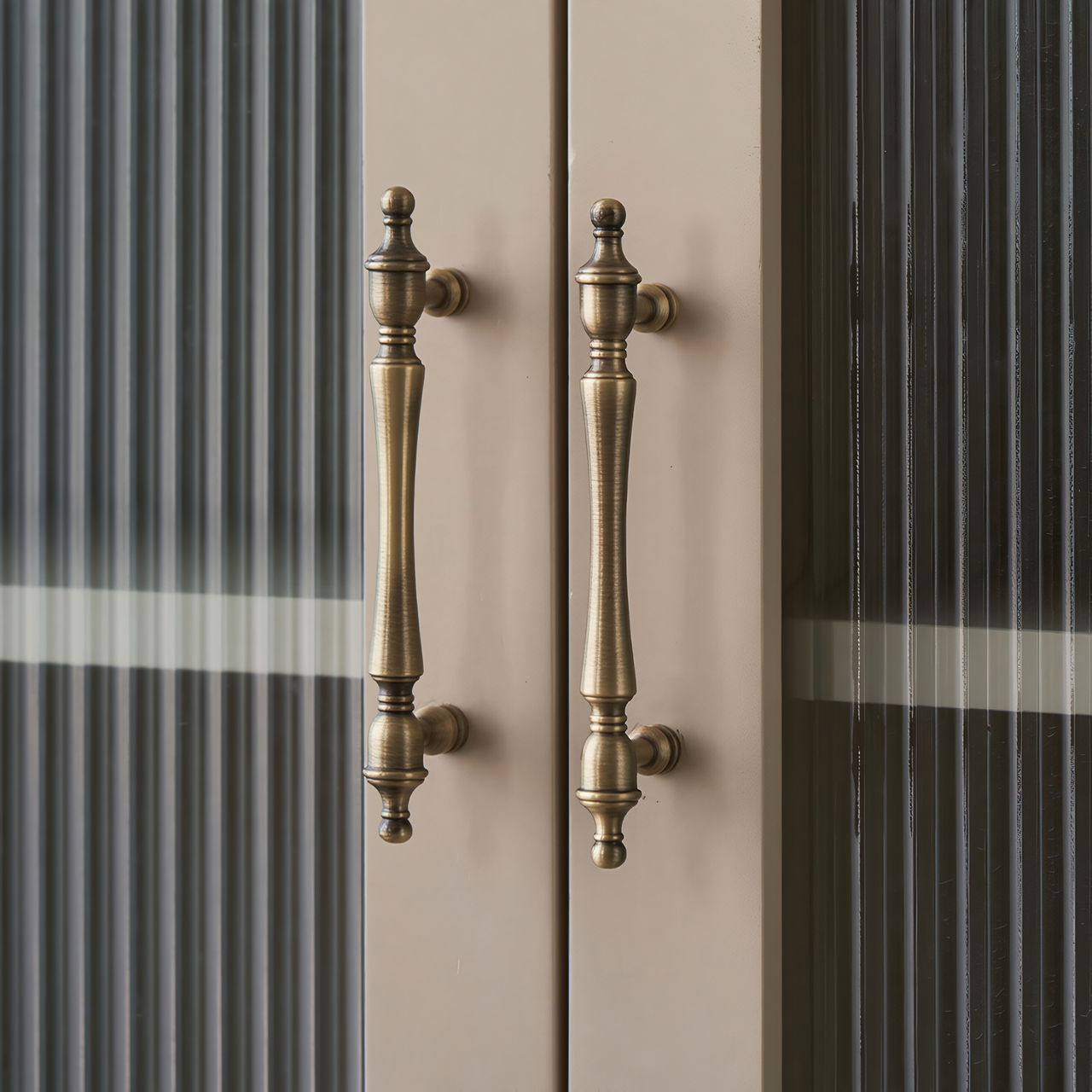 Simple Stylish Brass Cabinet Door Handle