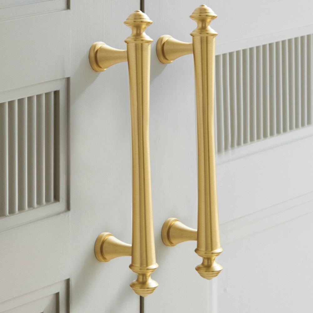 Soild Brass Gold Bar Cabinet Pulls