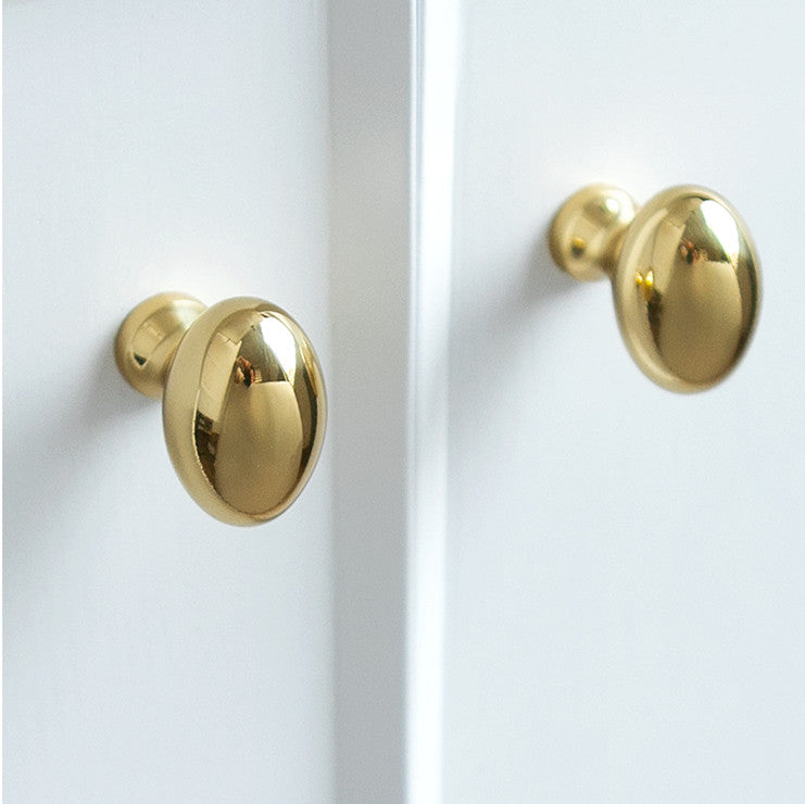 Polished Brass Cabinet Knobs and Handles