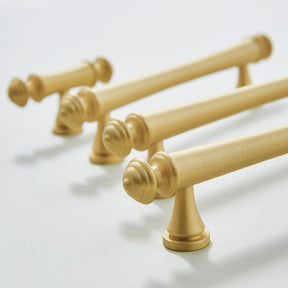 Soild Brass Gold Bar Cabinet Pulls