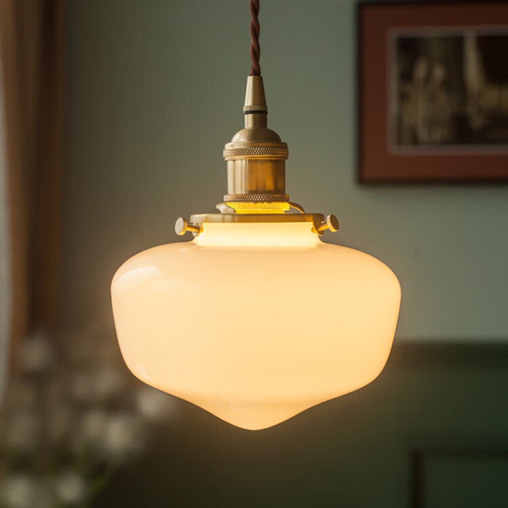 Simple Retro White Ceiling Pendant Lights