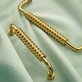 Spiral Pure Copper Cabinet Pulls