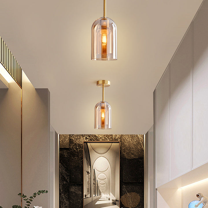 Modern Clear Glass Pendant Lights