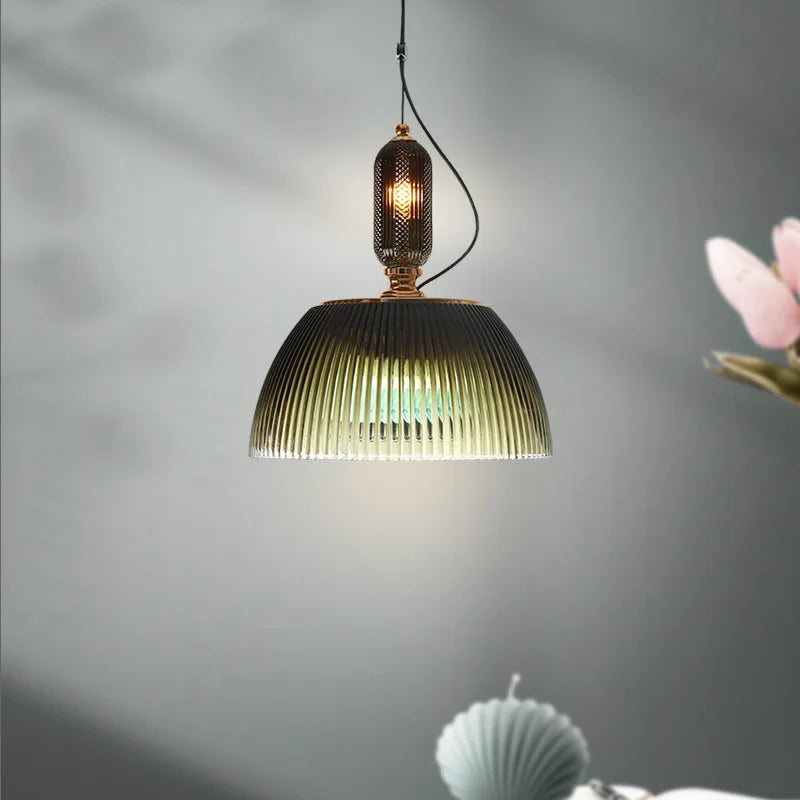 Vintage Glass Kitchen Island Pendant Lights