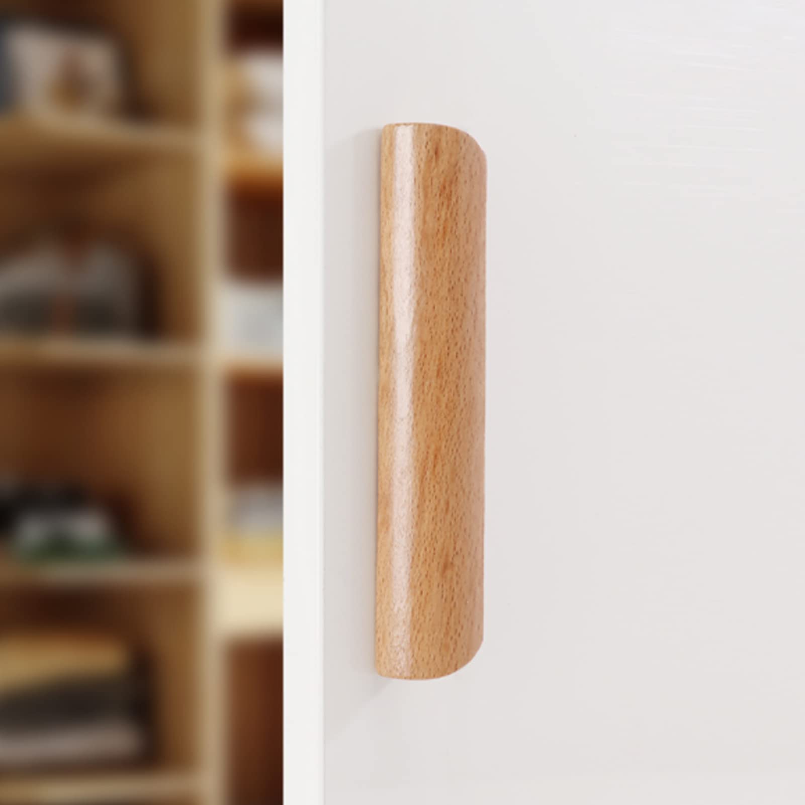 Solid Wood Cabinet Finger Edge Pulls