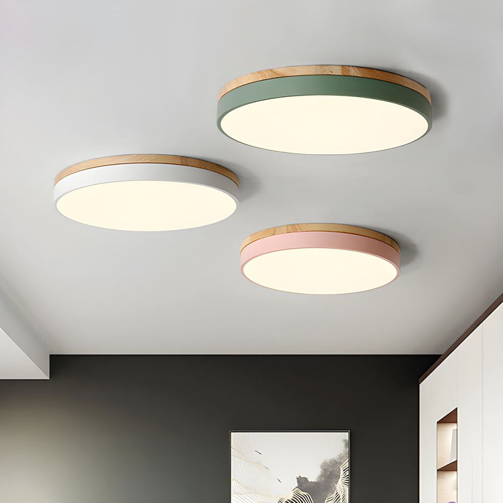 Round Flush Ceiling Lights for Living Room