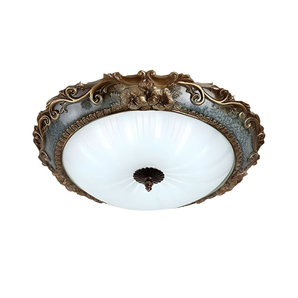 Floral Pedestal Rustic Ceiling Lights