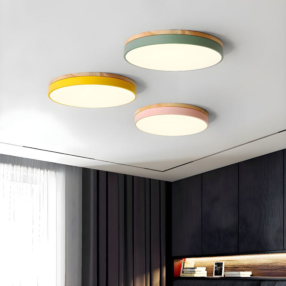 Round Flush Ceiling Lights for Living Room