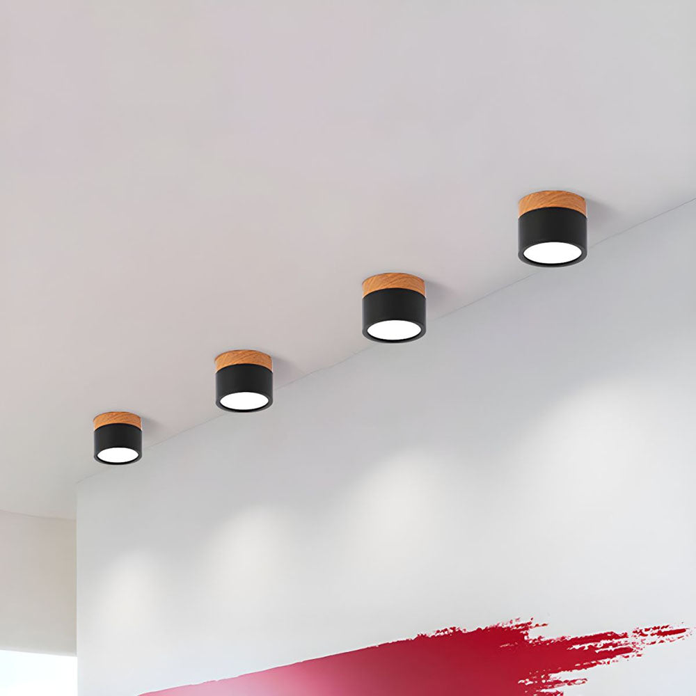Macaron Metal Kitchen Bar Flush Mount Modern Ceiling Lights