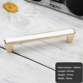 Modern Square Zinc Alloy Kitchen Cabinet Pulls for Deco