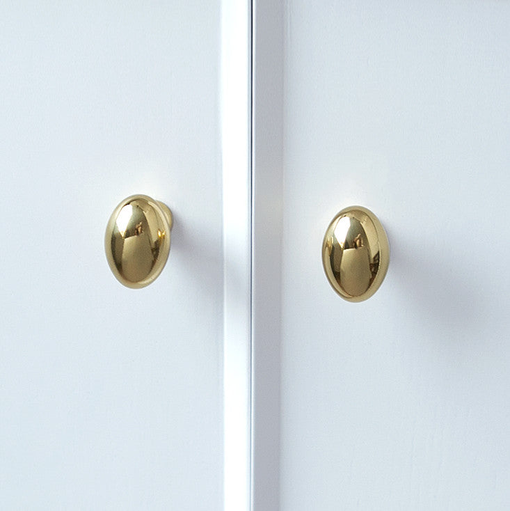 Polished Brass Cabinet Knobs and Handles