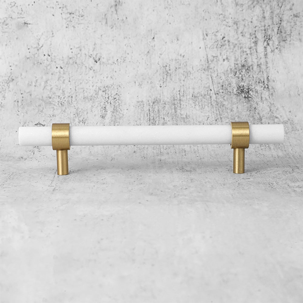 Stylish Marble&ZincAlloy T-Bar Kitchen Cabinet Handles