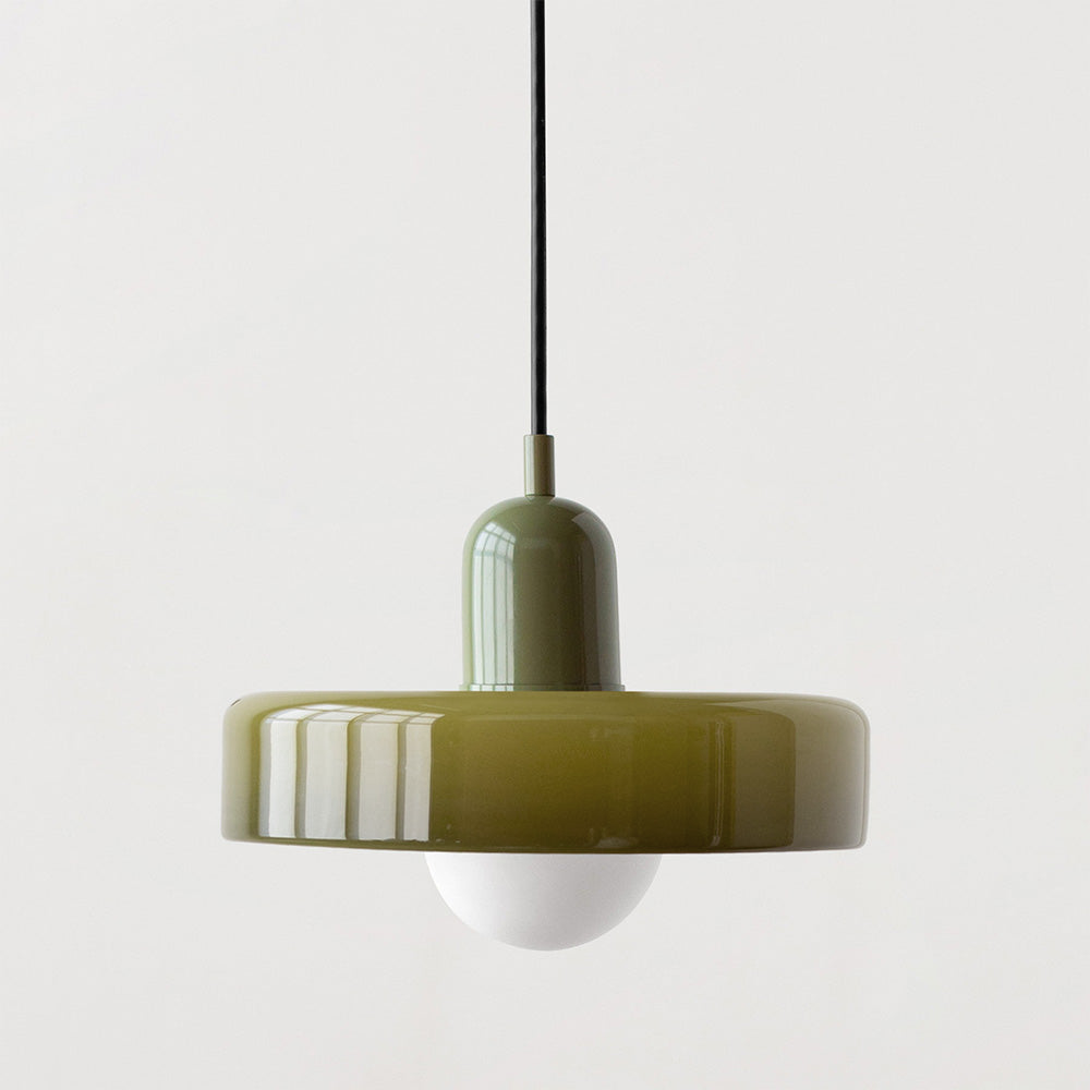 Colorful Bauhaus Modern Glass Ceiling Pendant Light