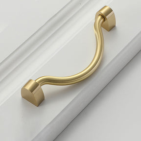 Brass Drop Bail Cabinet Handles