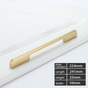 Aluminum Alloy Long Drawer Handles