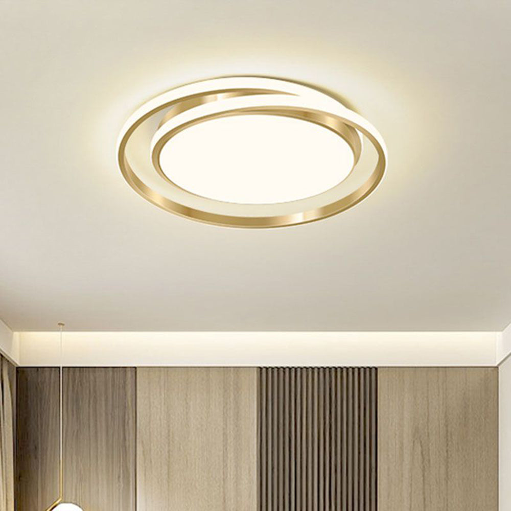 Modern LED Circle Flush Mount Ceiling Light