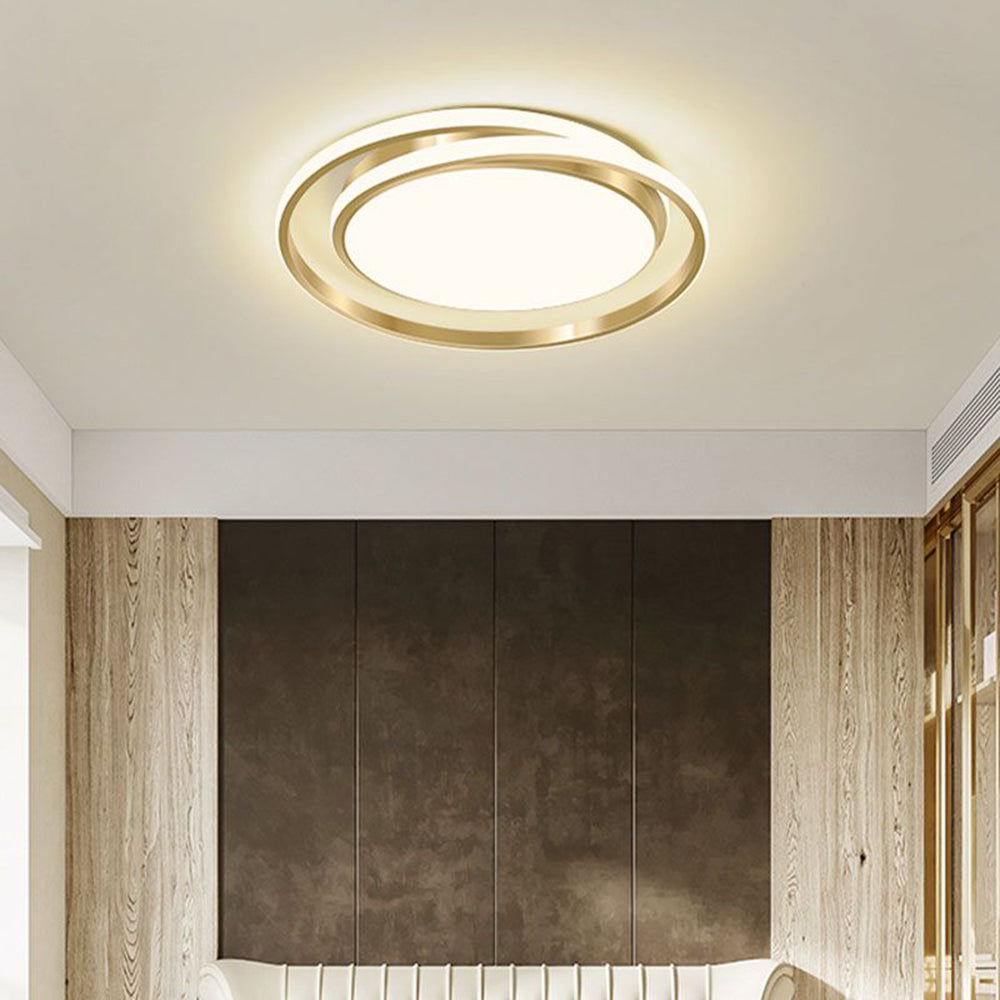 Modern LED Circle Flush Mount Ceiling Light