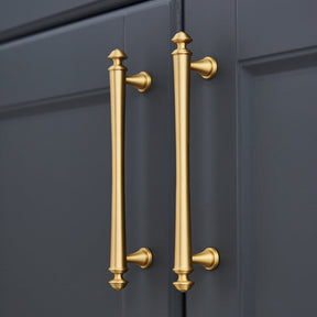 Soild Brass Gold Bar Cabinet Pulls