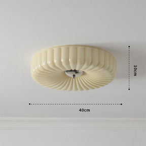 Medieval Cream Style Bauhaus Glass Ceiling Light -Homdiy