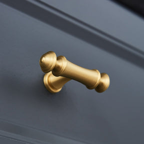 Soild Brass Gold Bar Cabinet Pulls