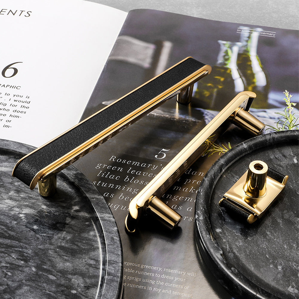 Goldenwarm Luxury Hollow Brass Gold Dresser Pulls And Door Handles Modern  Decor