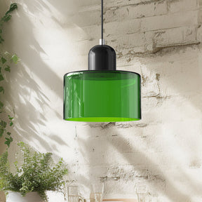 Modern Bauhaus Glass Pendant Light