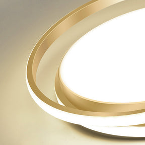 Modern LED Circle Flush Mount Ceiling Light