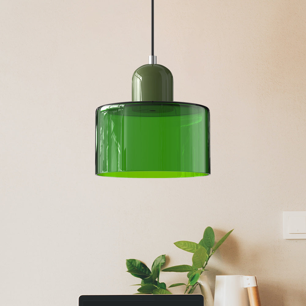 Modern Bauhaus Glass Pendant Light