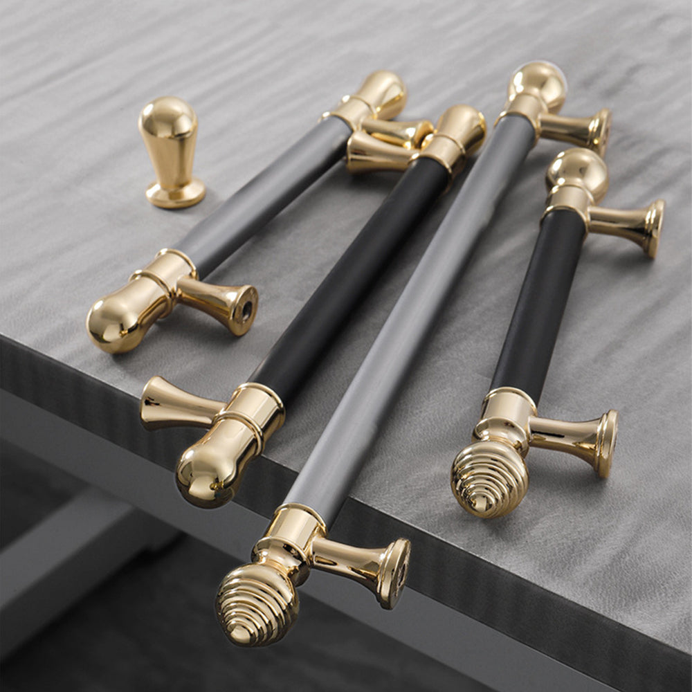 Modern Polished Wardrobe Bar Handles