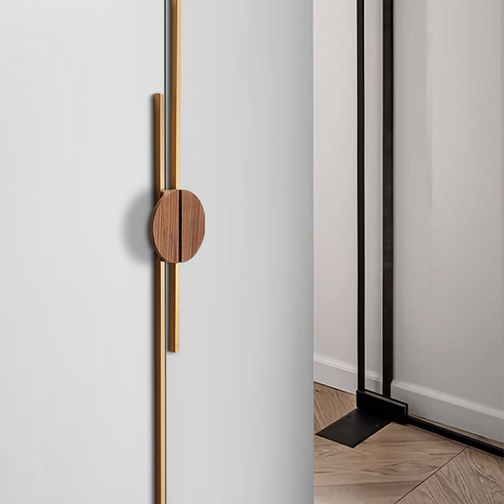 Semicircle Wooden Wardrobe Cabinet Pull Handles