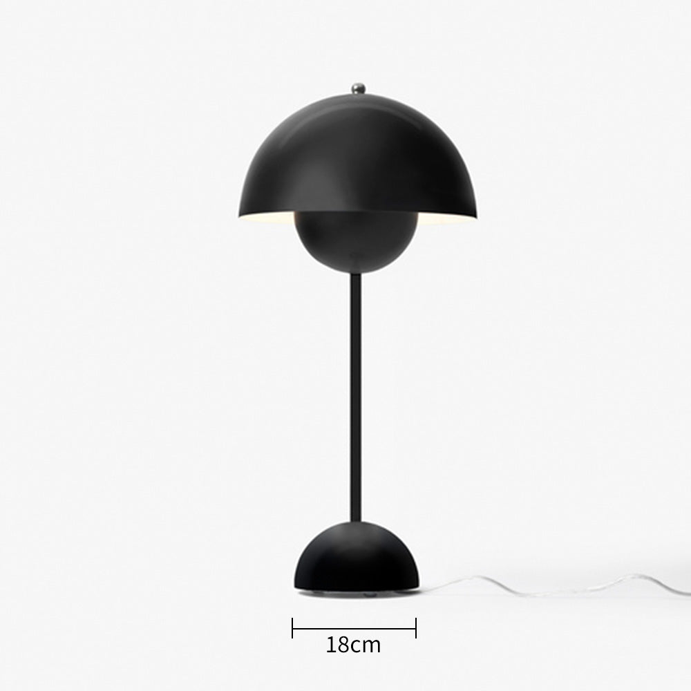 Contemporary Mushroom Table Lamp Mini Flowerpot Desk Light -Homdiy