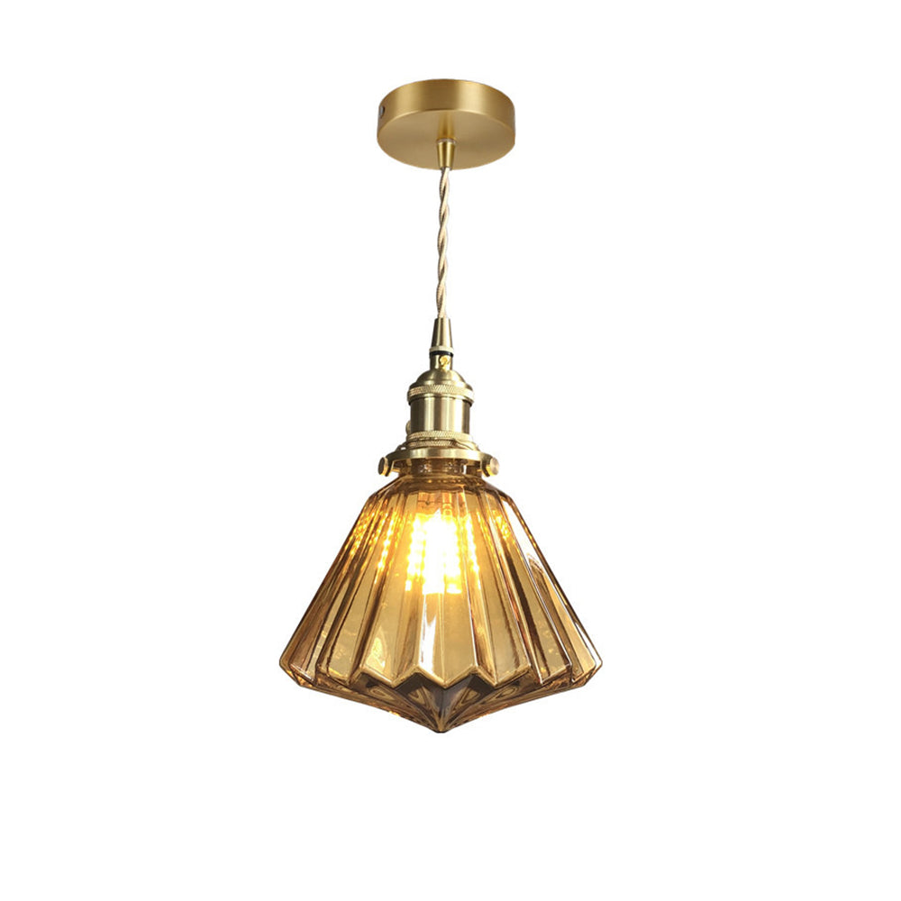 Simple Glass Ceiling Pendant Lights