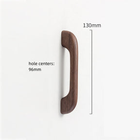 Solid Wood Curved Cabinet Arch Pulls