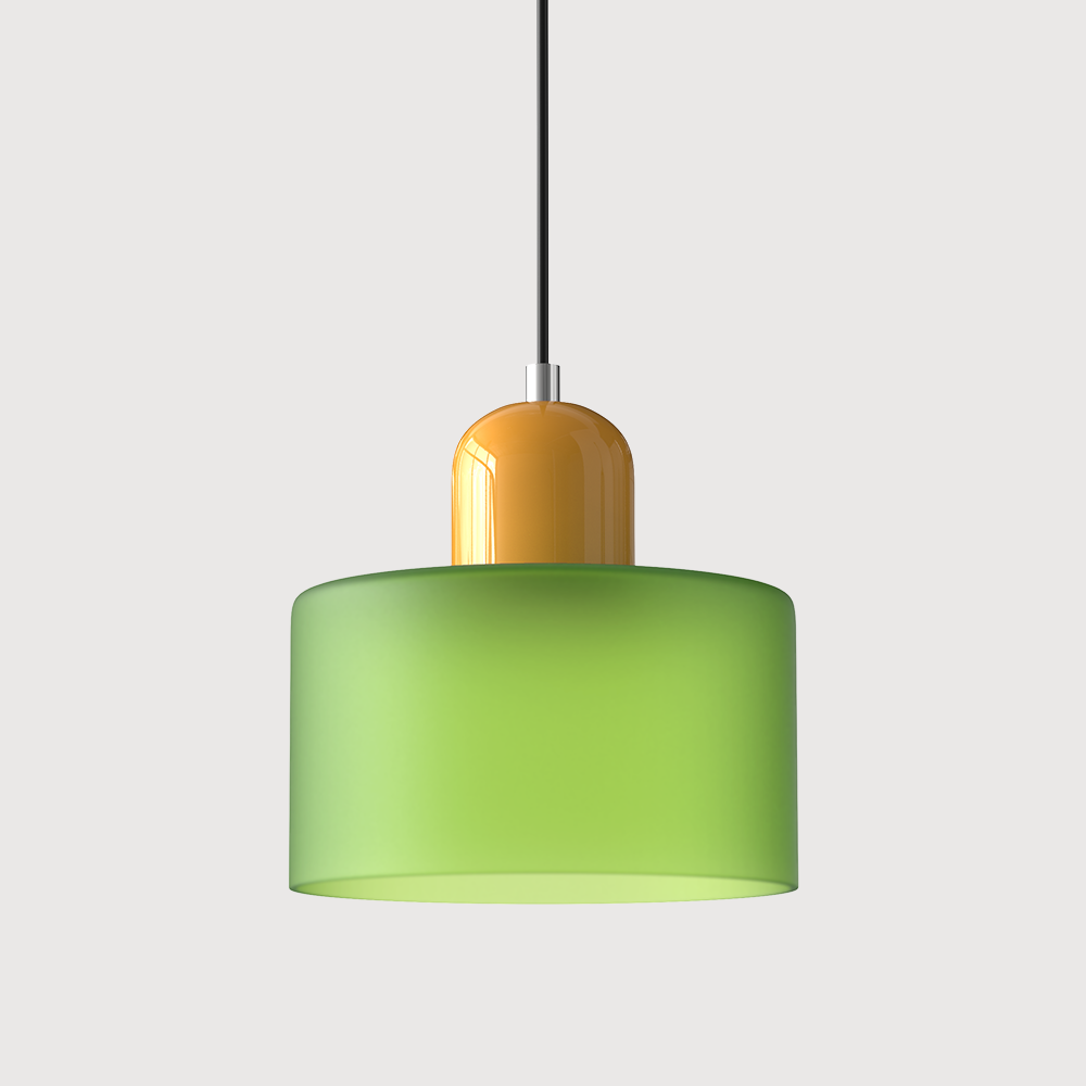 Modern Bauhaus Glass Pendant Light