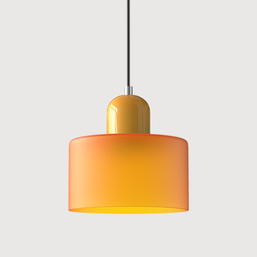 Modern Bauhaus Glass Pendant Light