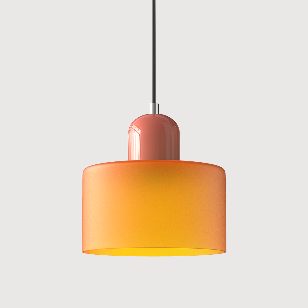 Modern Bauhaus Glass Pendant Light