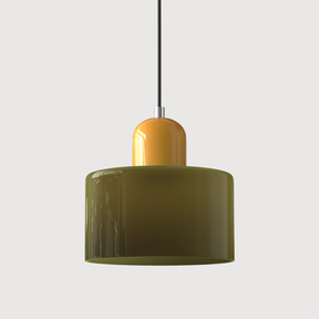 Modern Bauhaus Glass Pendant Light