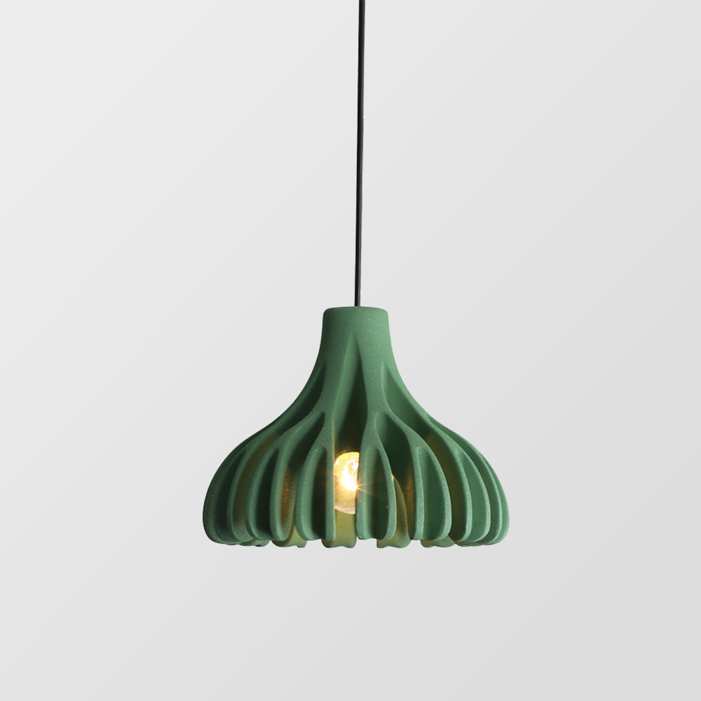 Elegant Coral Resin Pendant Lamp -Homdiy