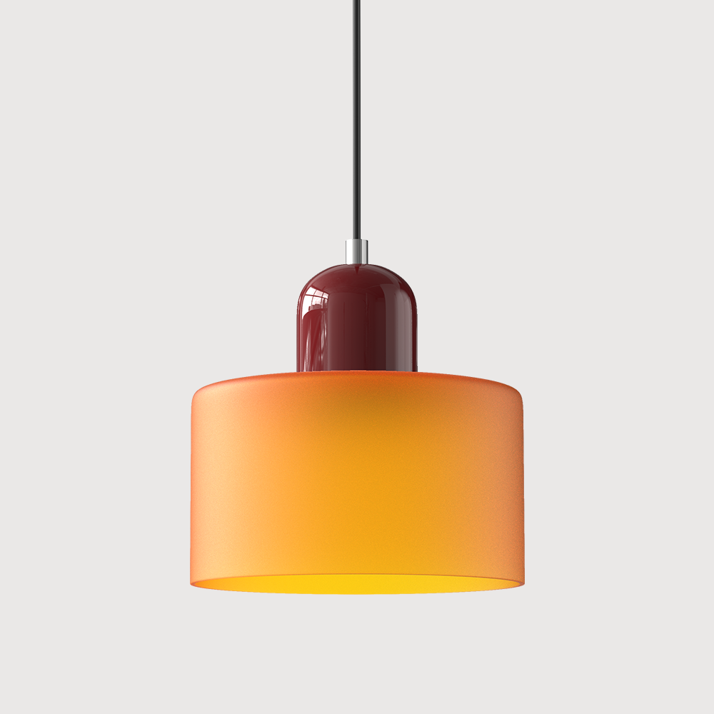 Modern Bauhaus Glass Pendant Light