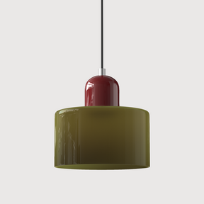 Modern Bauhaus Glass Pendant Light